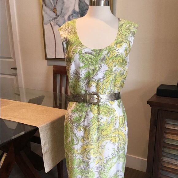 ANTONIO MELANI DRESS SLEEVELESS SIZE 10. - Picture 5 of 14